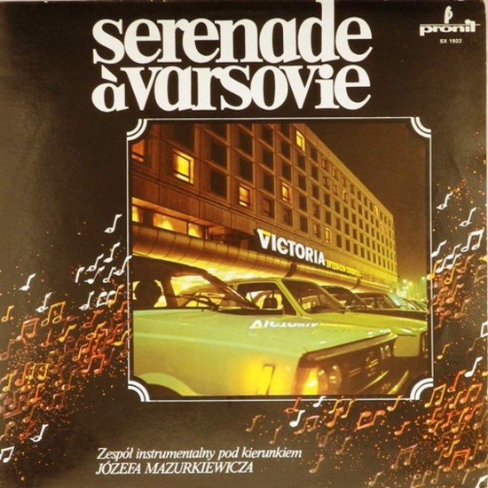 Пластинка Jozef Mazurkiewicz orchestra Serenade a Varsovie